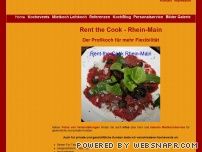 Mietkoch & Hochzeitsmen, Kochkurse bei Rent the Cook